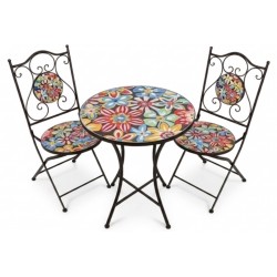 SET TAVOLO MOSAICO CON...