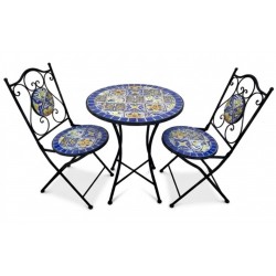 SET TAVOLO MOSAICO CON...