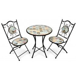 SET TAVOLO MOSAICO CON...