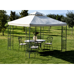 GAZEBO 3X3 ALGERI ECRU