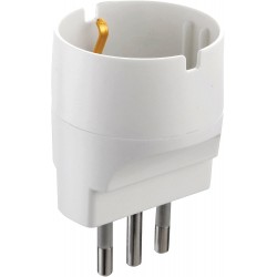 ADATTATORE SCHUKO 10A 2P+T...