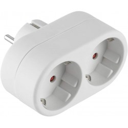 ADATTATORE SPINA SCHUKO A 2...